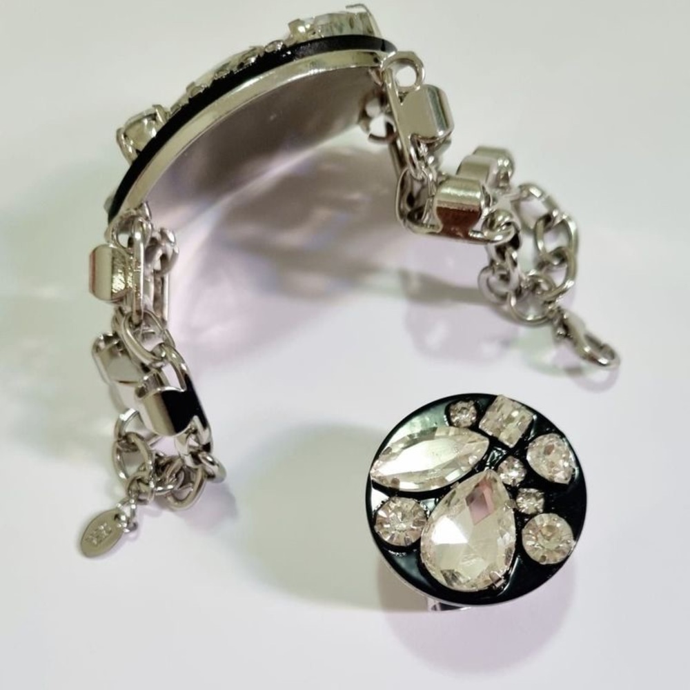 ZARA 2 PIECE JEWEL BRACELET & RING